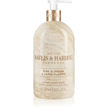 Baylis & Harding Elements Pink Blossom & Lotus Flower Săpun lichid pentru mâini - imagine 2